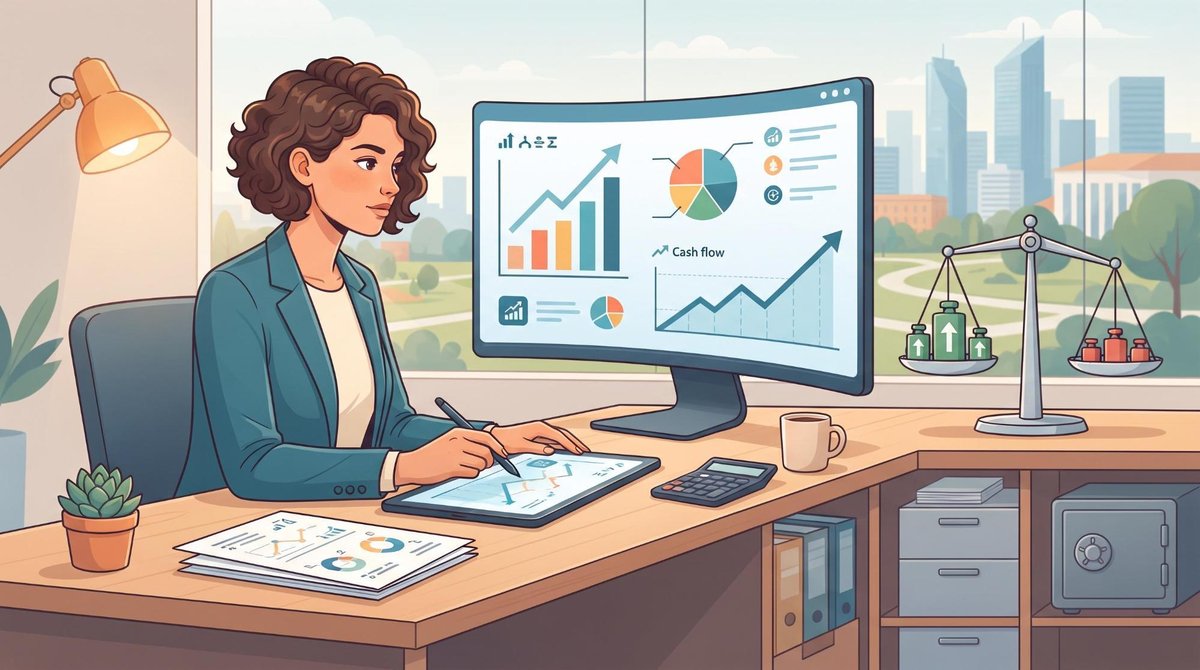 Como medir a saúde financeira da sua PME com indicadores práticos e ações concretas 2 Guide scene for como-medir-a-saúde-financeira-da-minha-pme